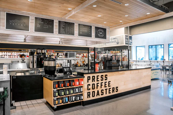 image of coffee shop counter